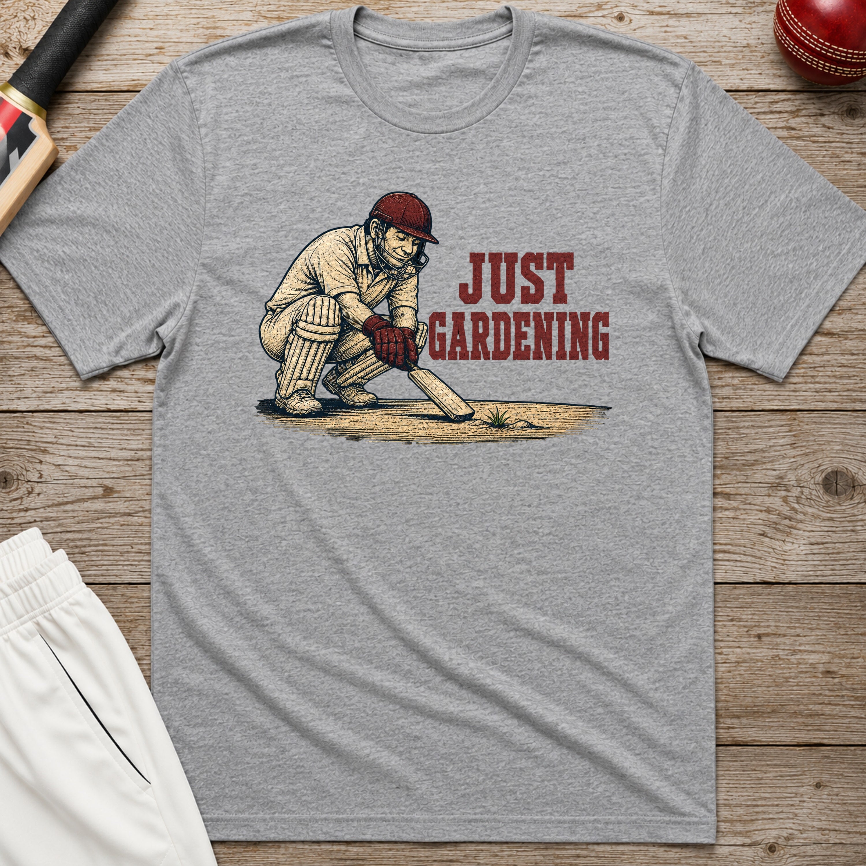 Just Gardening T-Shirt - Sport Grey