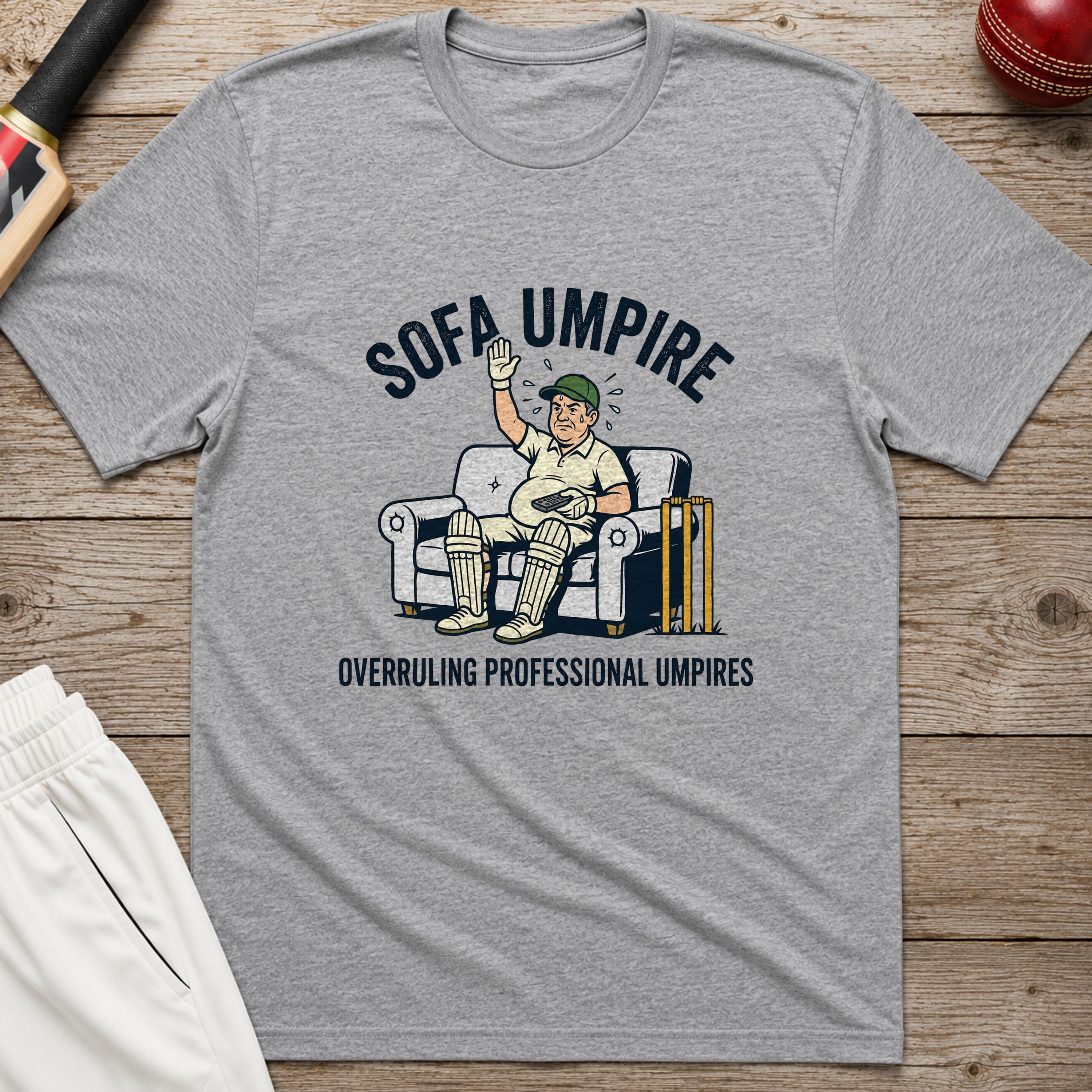Sofa Umpire T-Shirt - Sport Grey