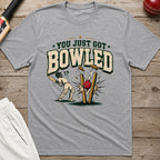 You Just Got Bowled T-Shirt - Sport Grey