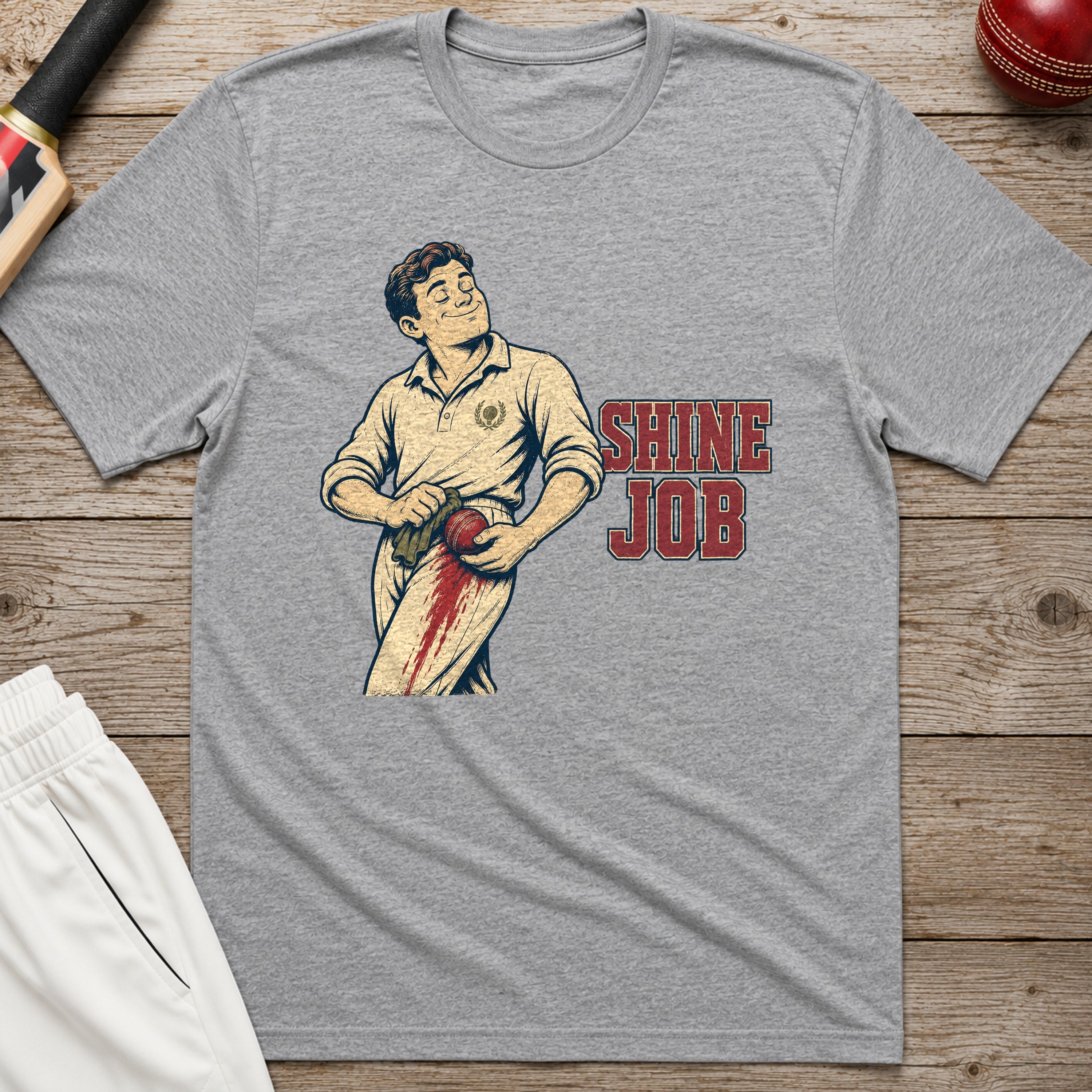 Shine Job T-Shirt - Sport Grey