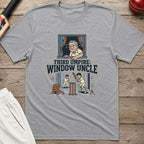 Third Umpire Window Uncle T-Shirt - Sport Grey