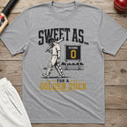 Sweet As For A Golden Duck T-Shirt - Sport Grey
