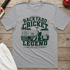 Backyard Cricket Legend T-Shirt - Sport Grey