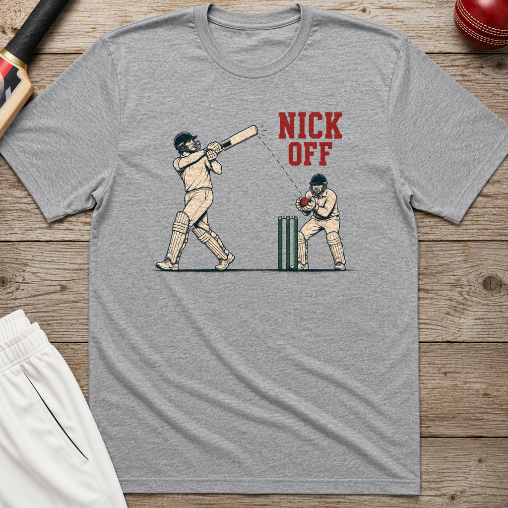 Nick Off T-Shirt - Sport Grey