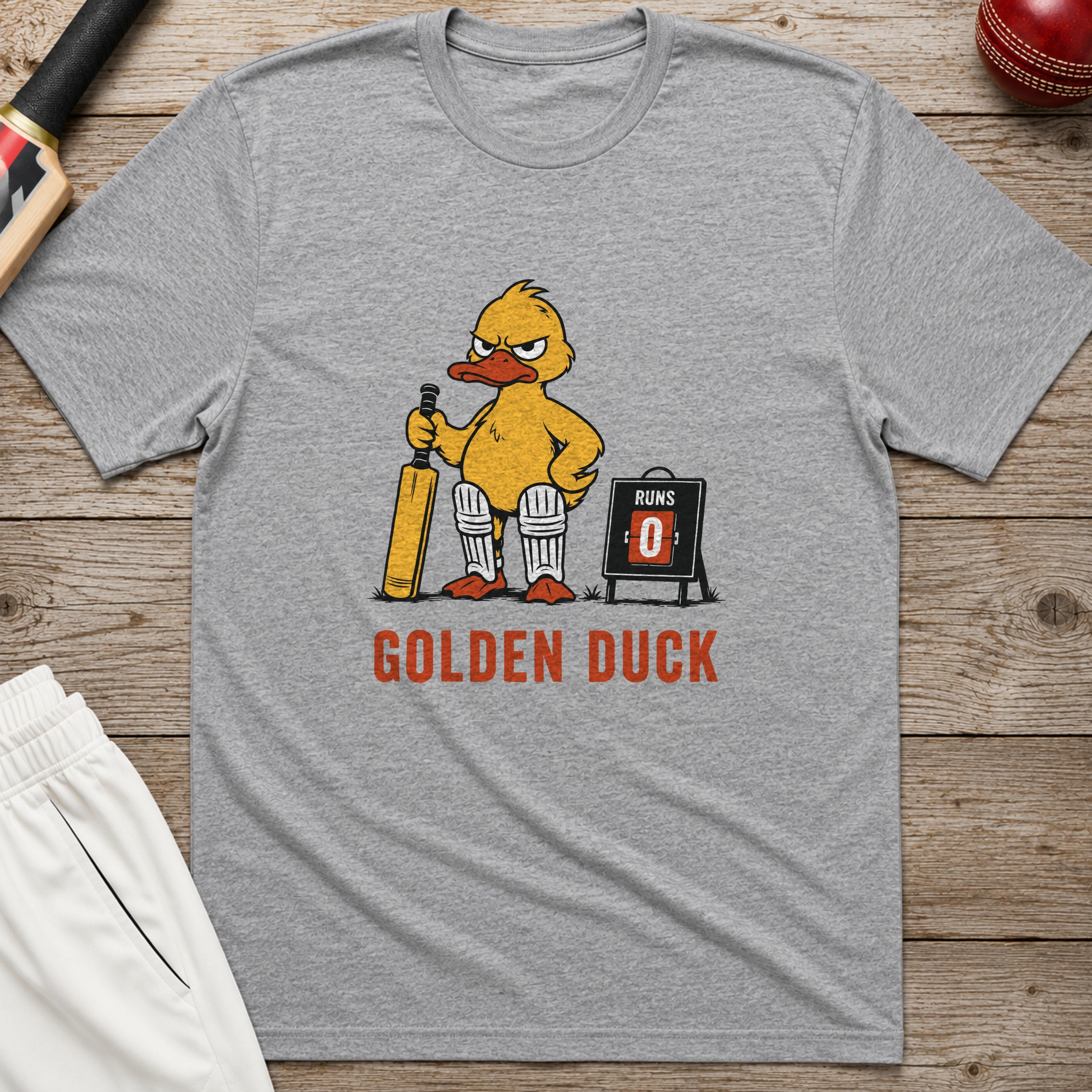 Golden Duck T-Shirt - Sport Grey