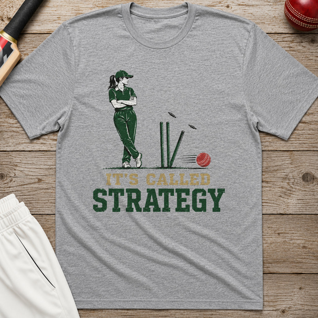 Its Called Strategy T-Shirt - Sport Grey