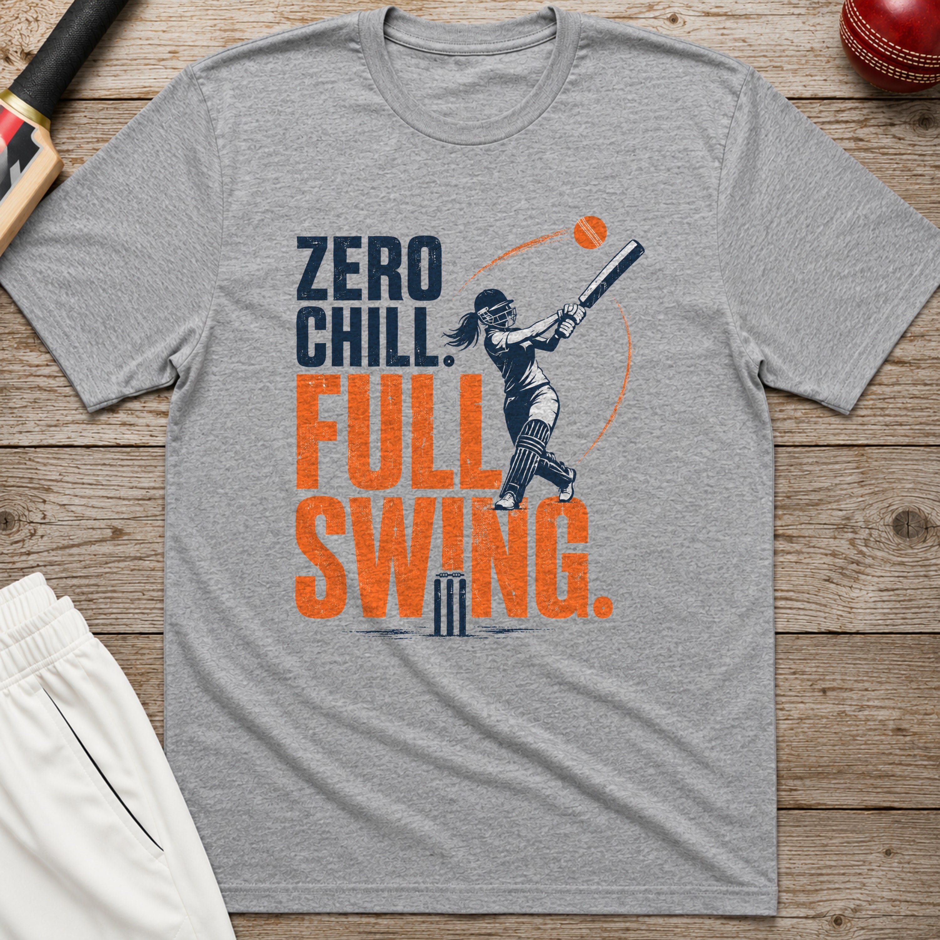 Zero Chill Full Swing T-Shirt - Sport Grey