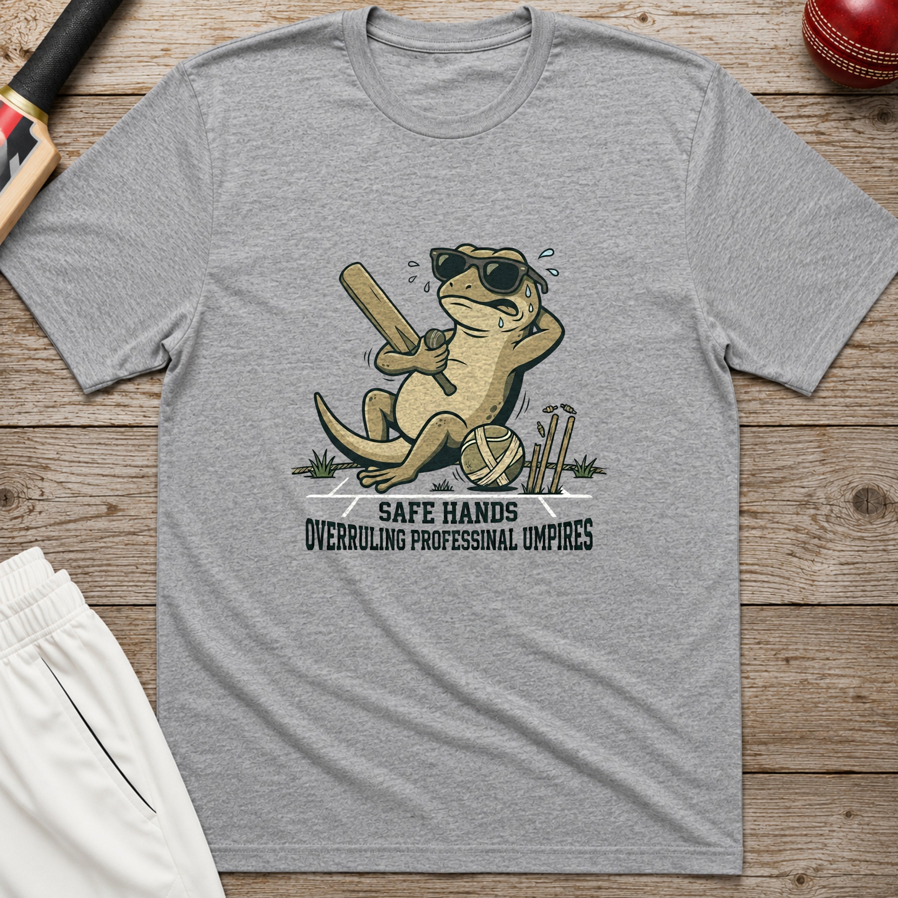 Safe Hands Alt T-Shirt - Sport Grey