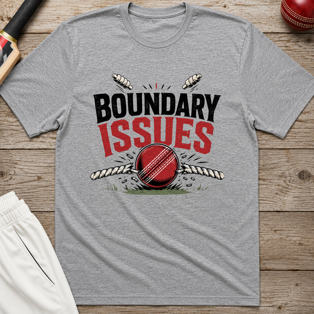 Boundary Issues T-Shirt - Sport Grey