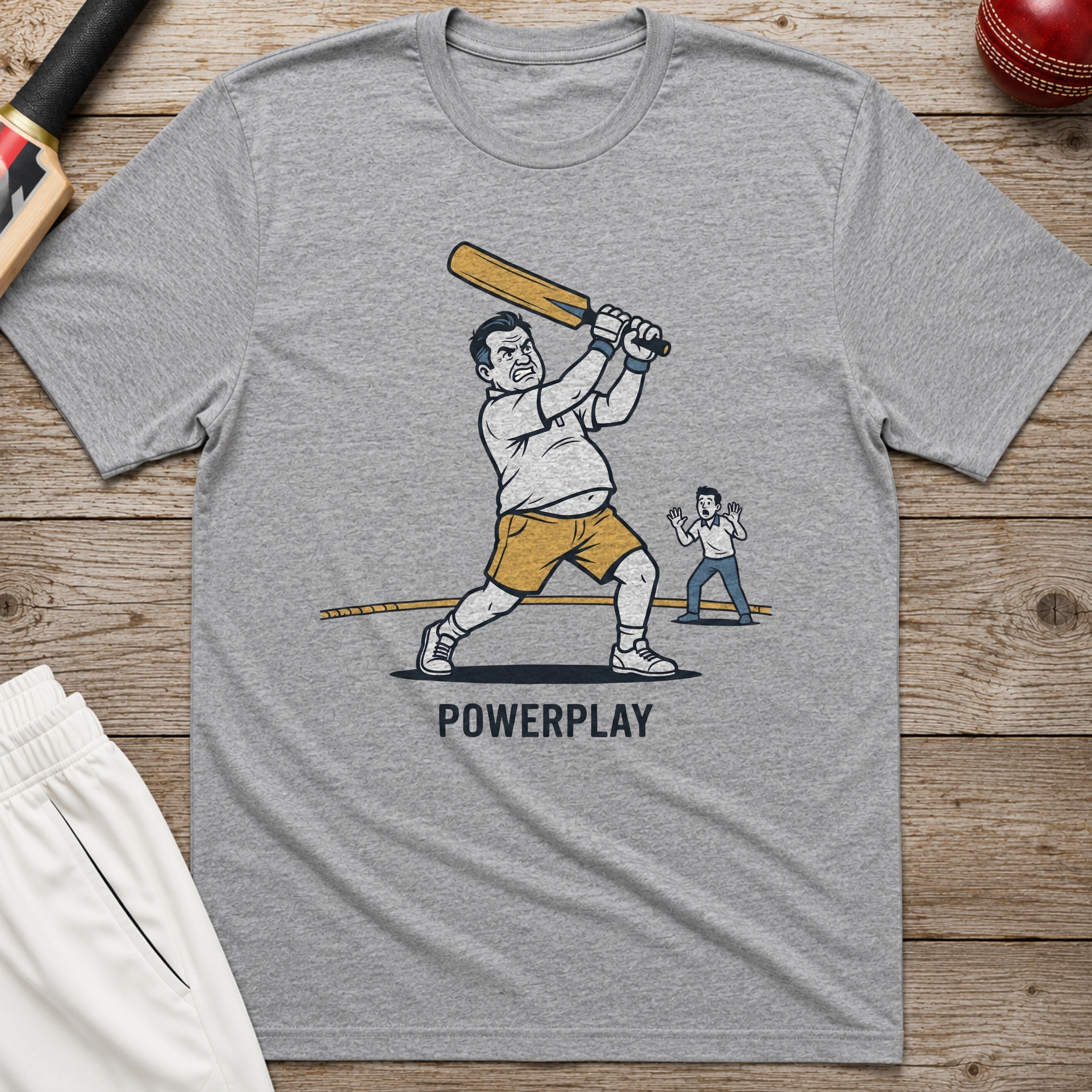 Powerplay T-Shirt - Sport Grey