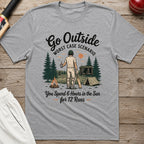 Go Outside Worst Case Scenario T-Shirt - Sport Grey