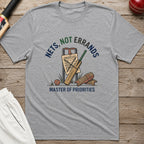 Nets Not Errands T-Shirt - Sport Grey