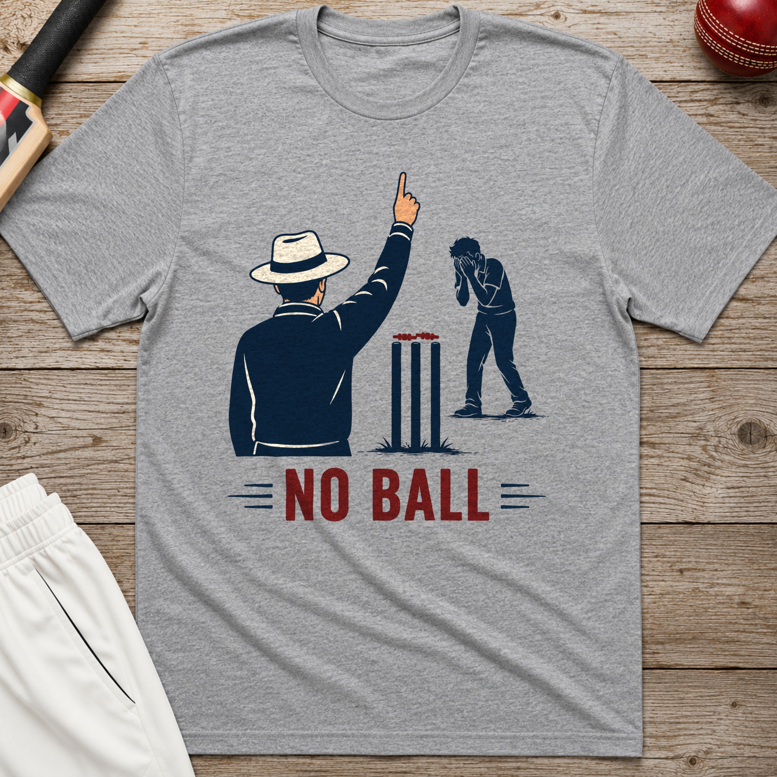 No Ball T-Shirt - Sport Grey