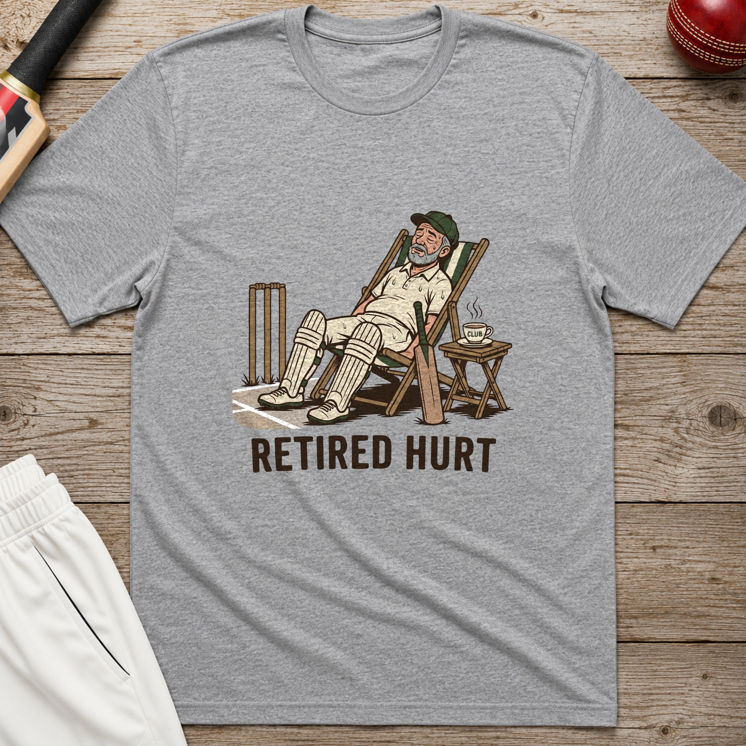 Retired Hurt T-Shirt - Sport Grey