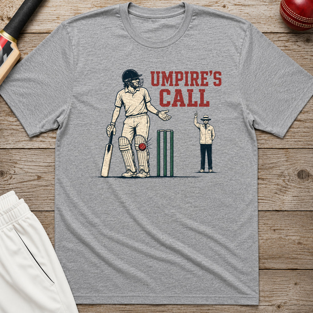 Umpires Call T-Shirt - Sport Grey