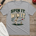 Spin It To Win It T-Shirt - Sport Grey