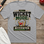 Wicket Mode Activated T-Shirt - Sport Grey
