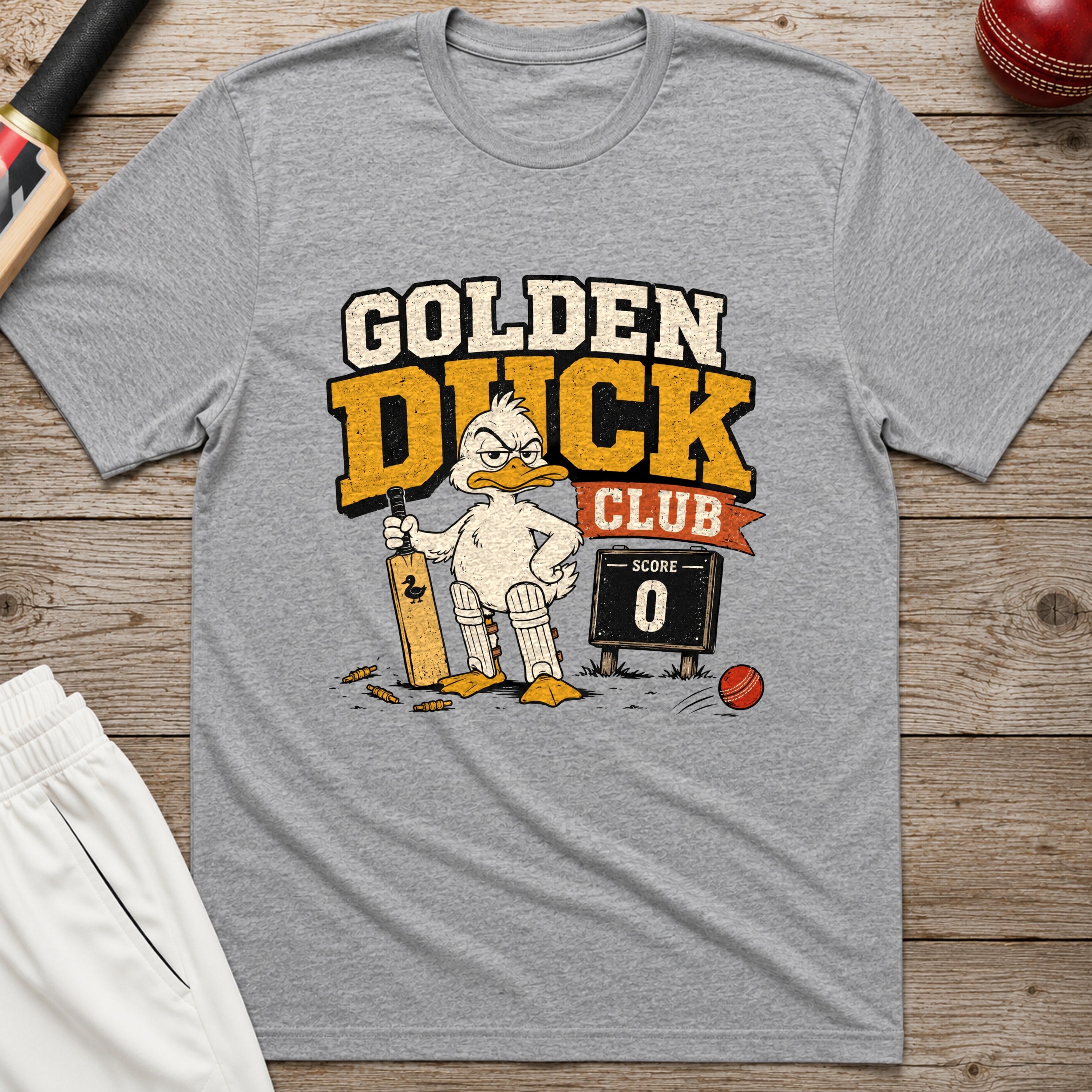 Golden Duck Club T-Shirt - Sport Grey