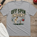 Off Spin On Point T-Shirt - Sport Grey