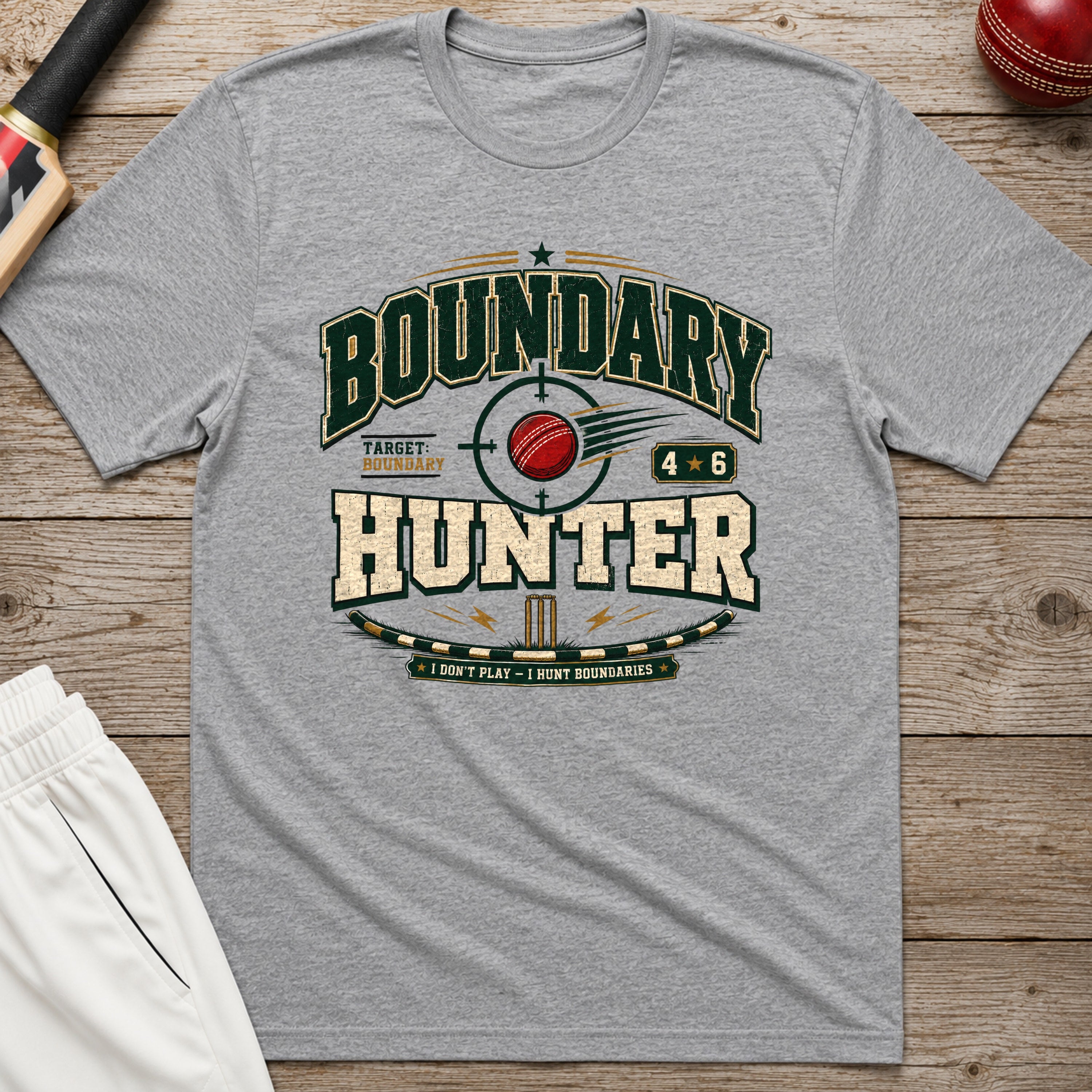 Boundary Hunter T-Shirt - Sport Grey