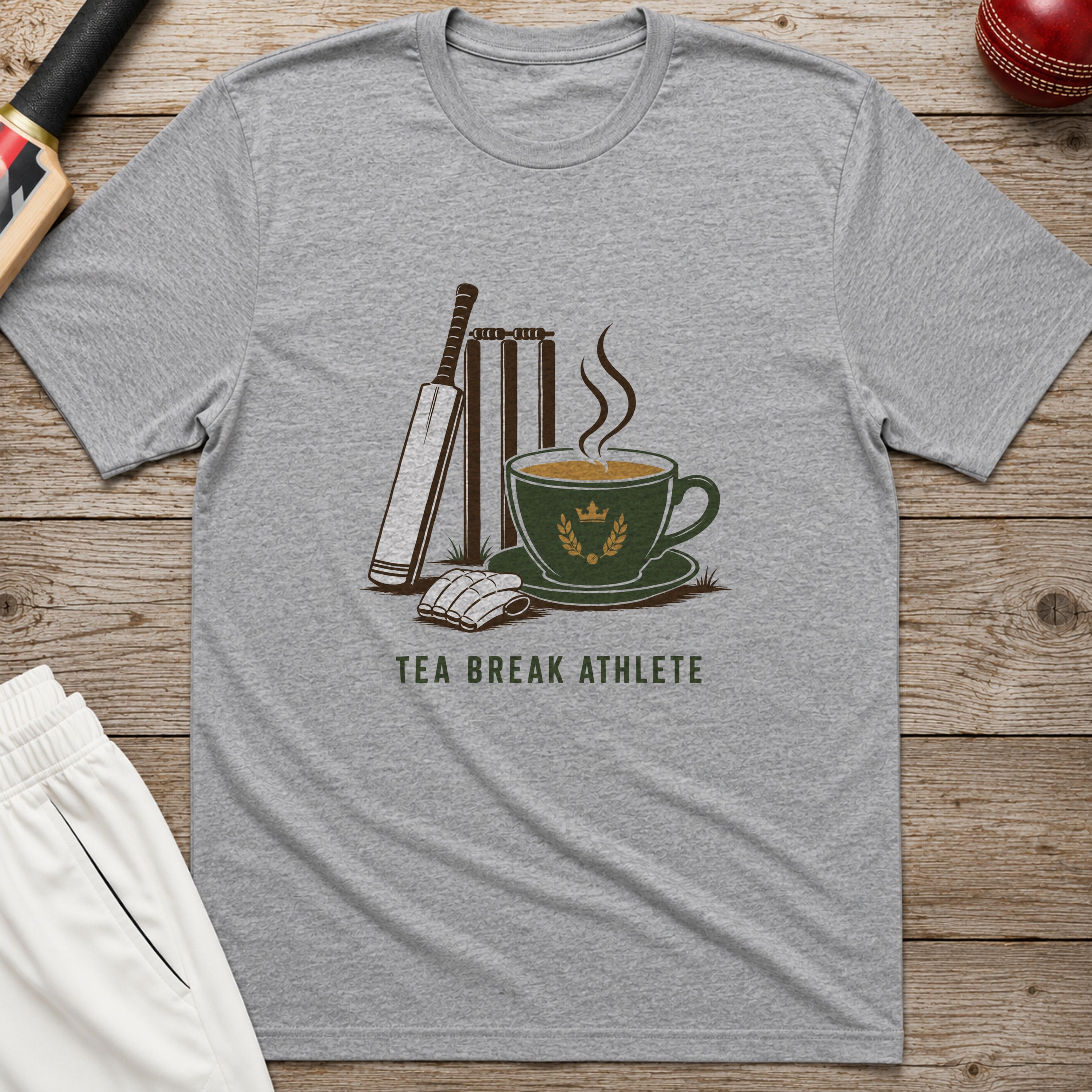 Tea Break Athlete T-Shirt - Sport Grey