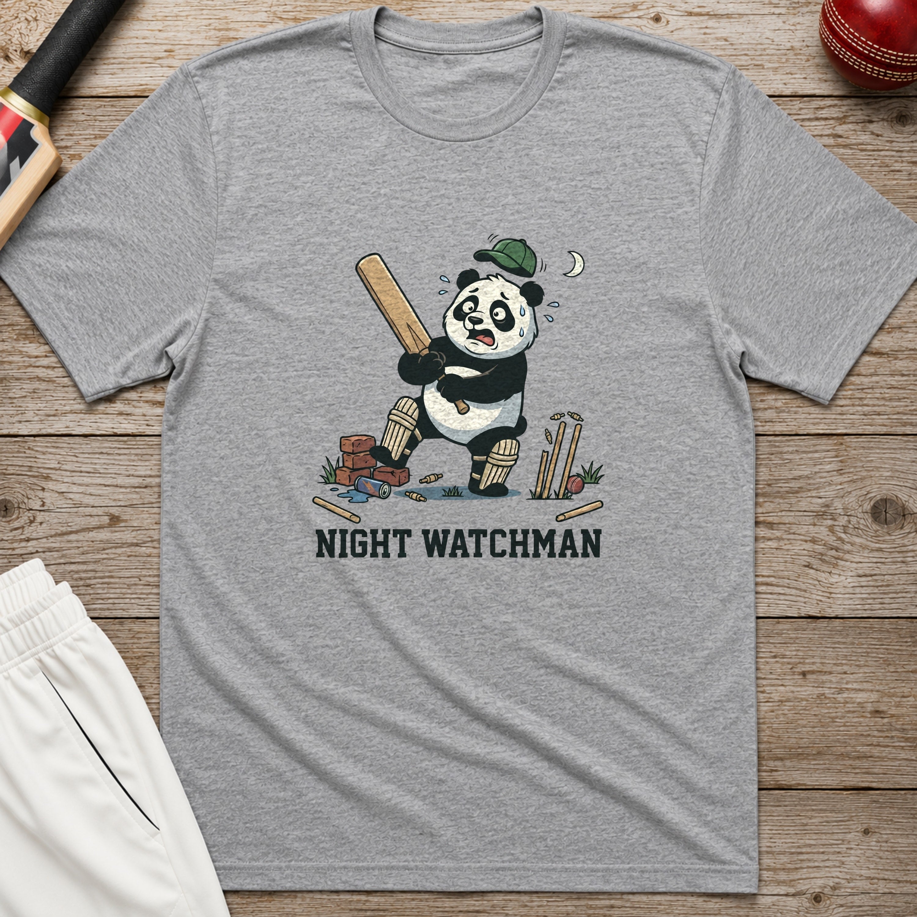 Night Watchman T-Shirt - Sport Grey