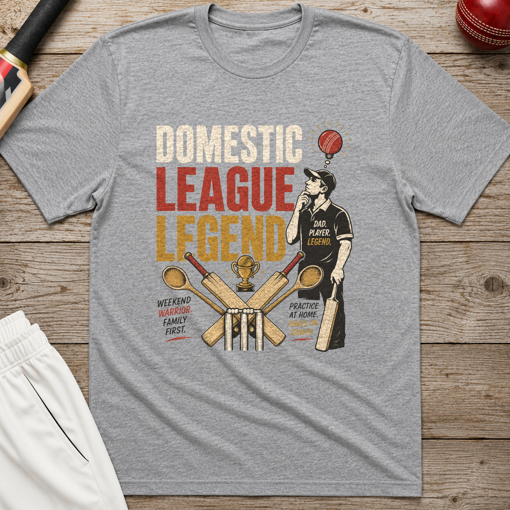 Domestic League Legend T-Shirt - Sport Grey