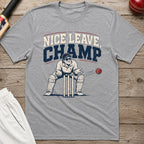 Nice Leave Champ T-Shirt - Sport Grey