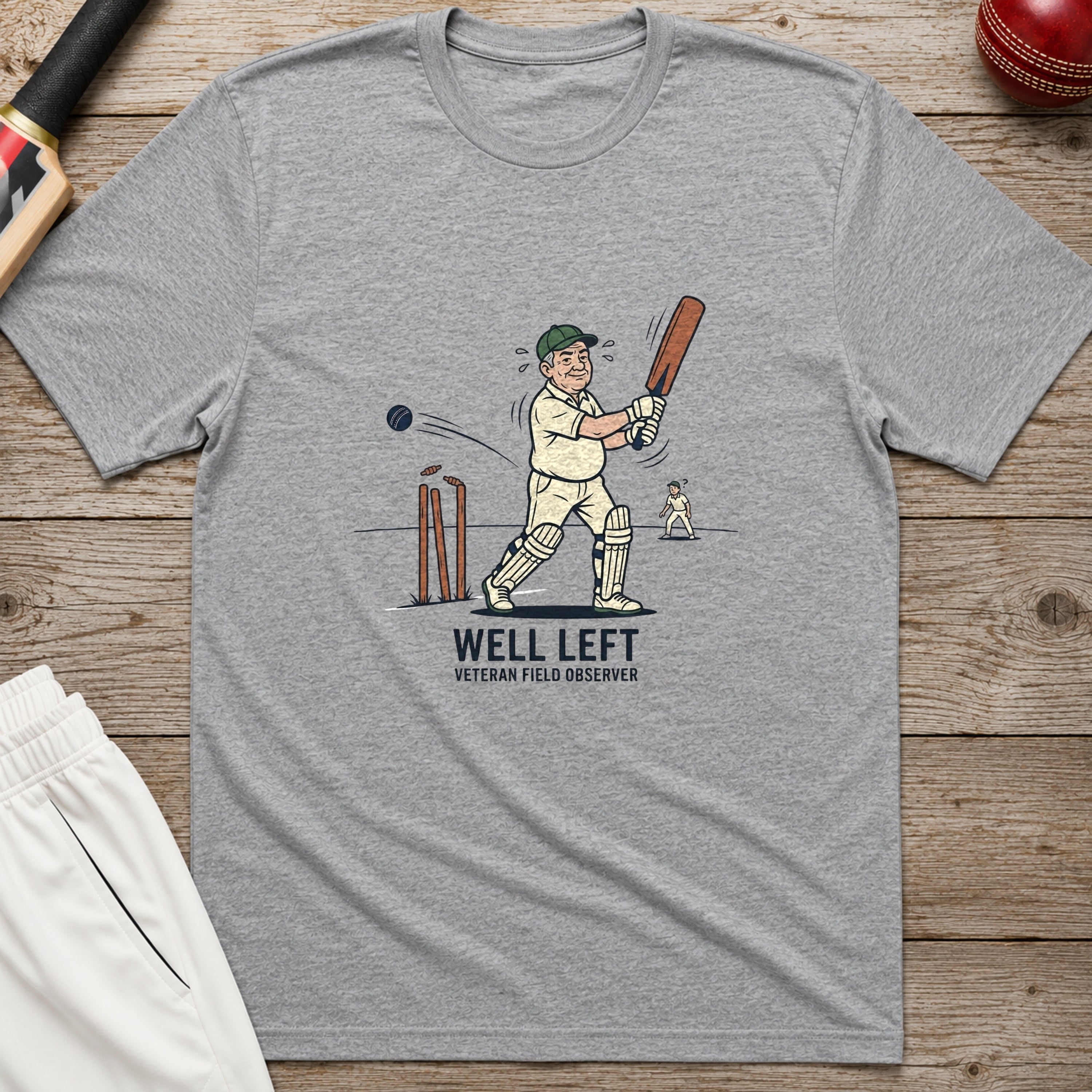 Well Left T-Shirt - Sport Grey