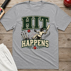 Hit Happens T-Shirt - Sport Grey