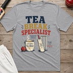 Tea Break Specialist T-Shirt - Sport Grey