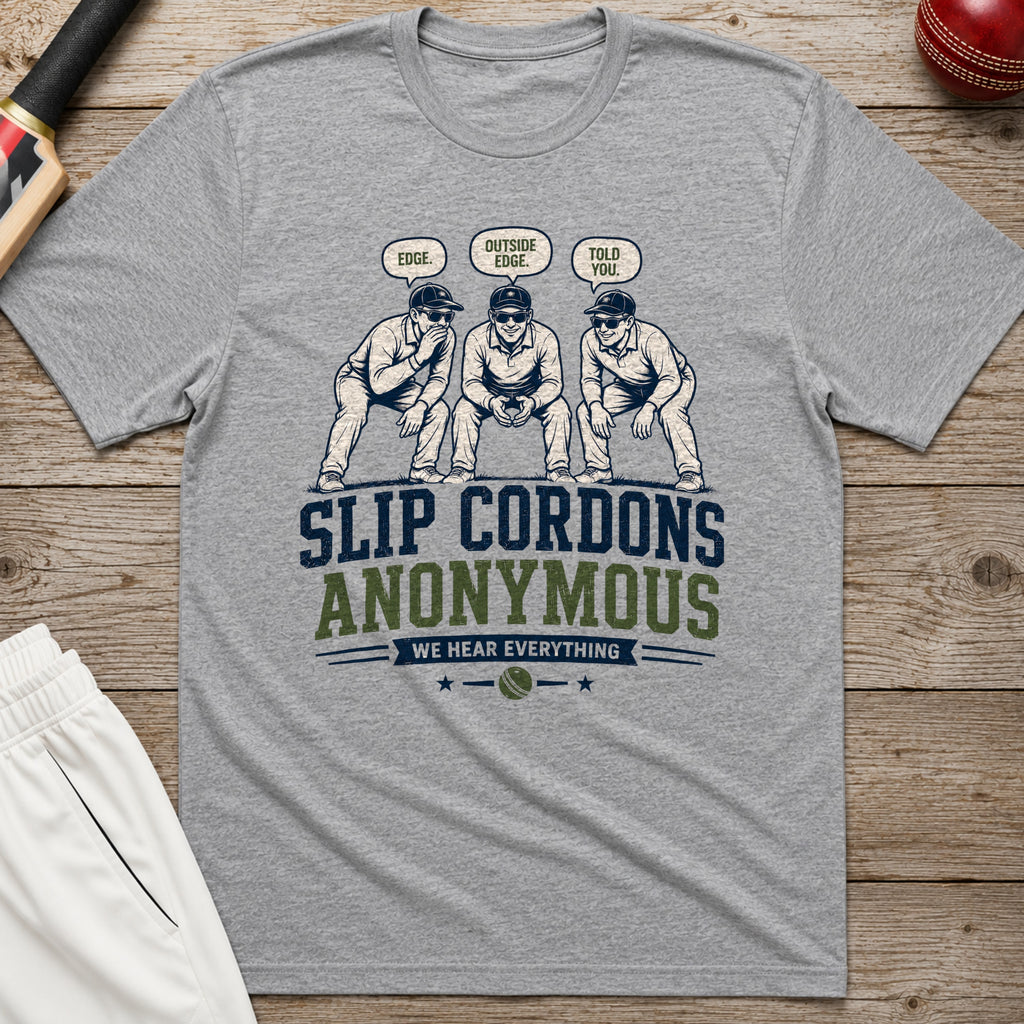 Slip Cordons Anonymous T-Shirt - Sport Grey