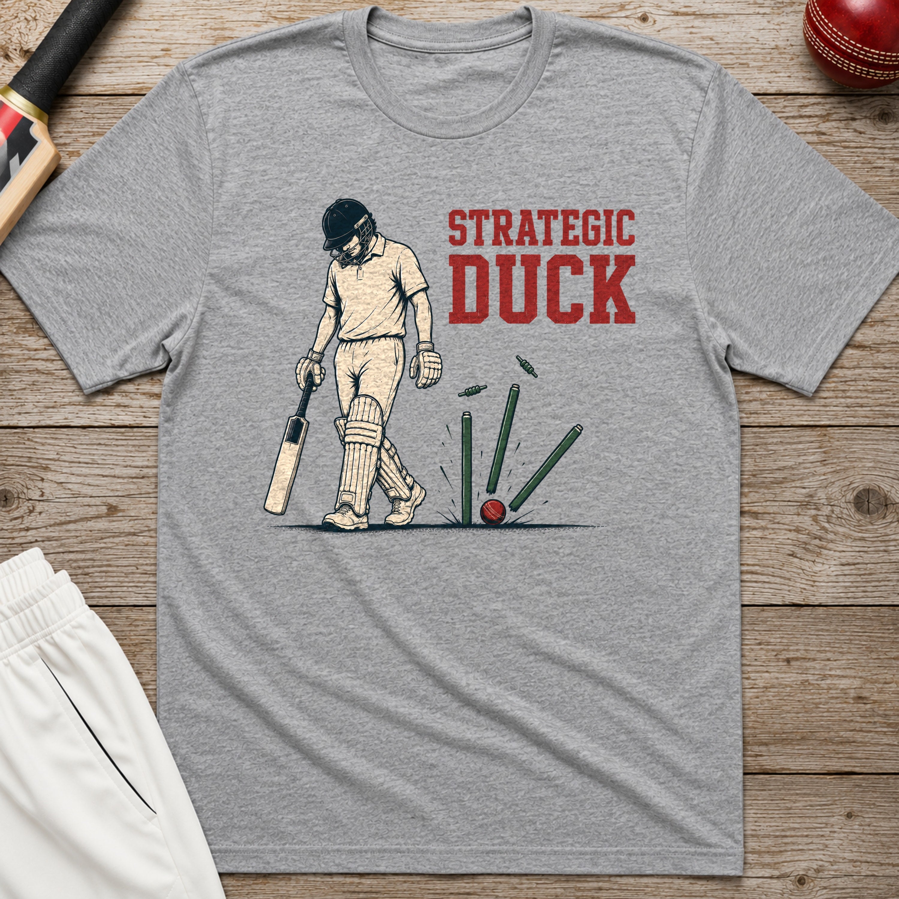 Strategic Duck T-Shirt - Sport Grey