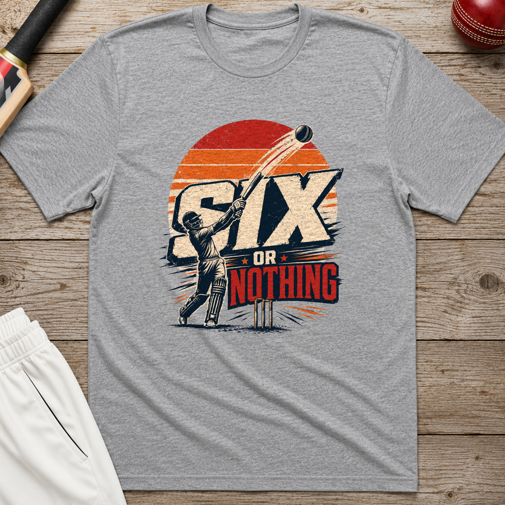 Six Or Nothing T-Shirt - Sport Grey