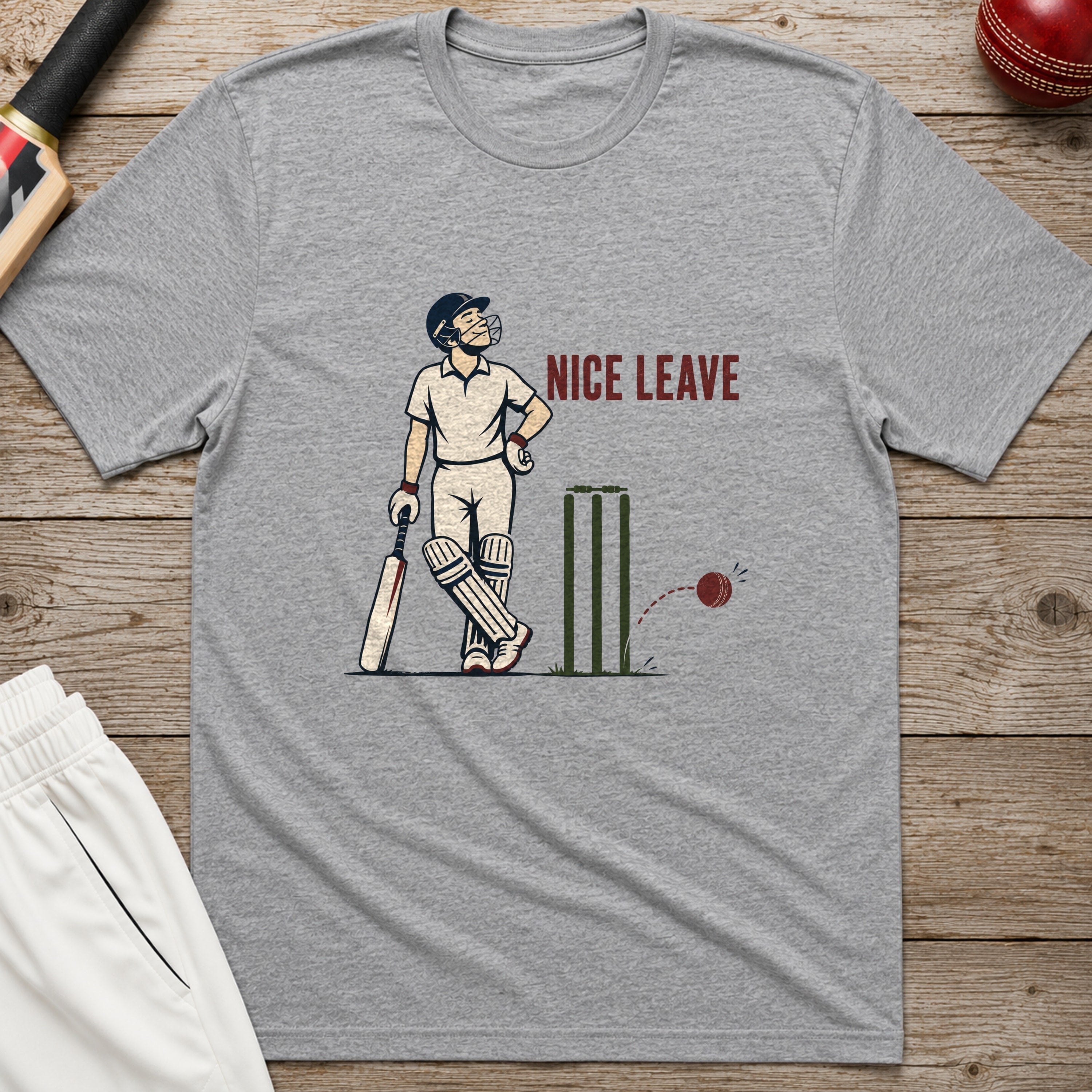 Nice Leave T-Shirt - Sport Grey