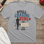 Still Chasing Runs And Kids T-Shirt - Sport Grey