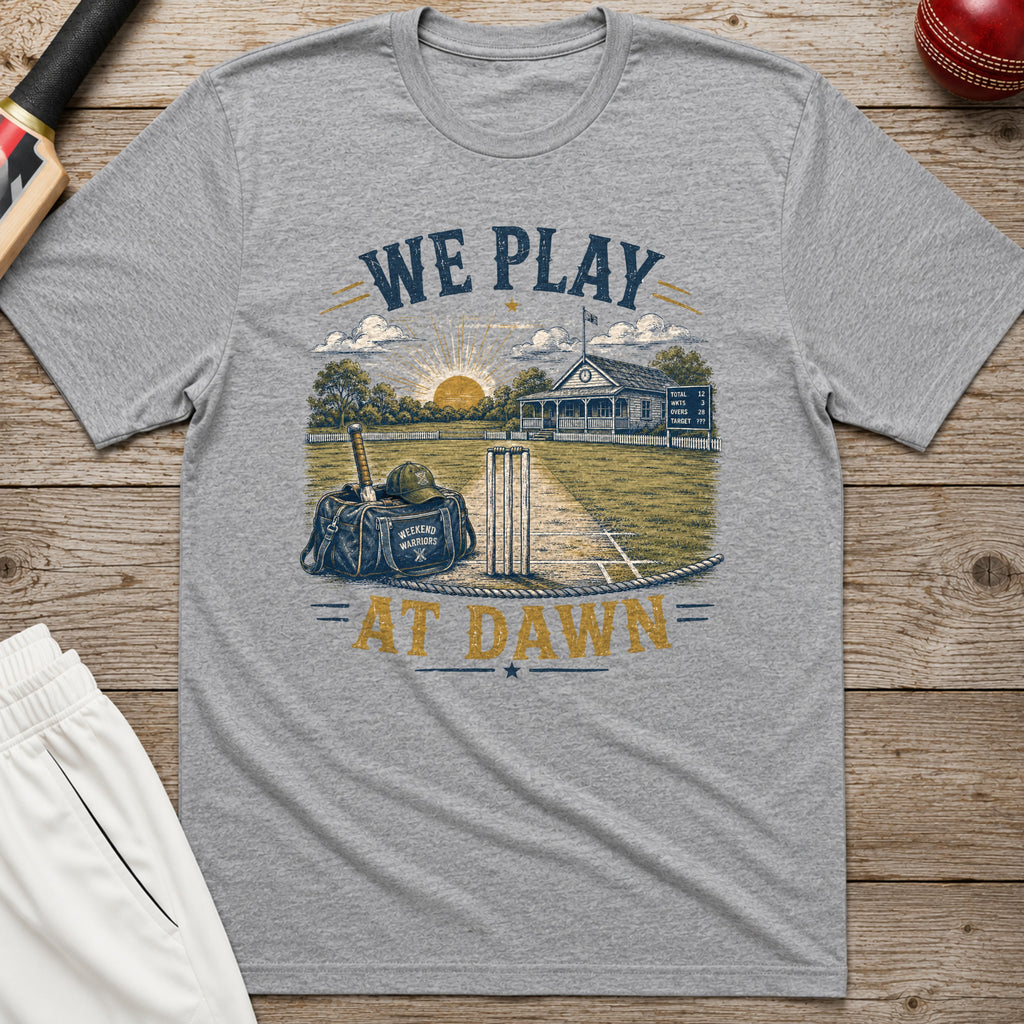 We Play At Dawn T-Shirt - Sport Grey
