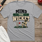 Mind The Wicket T-Shirt - Sport Grey