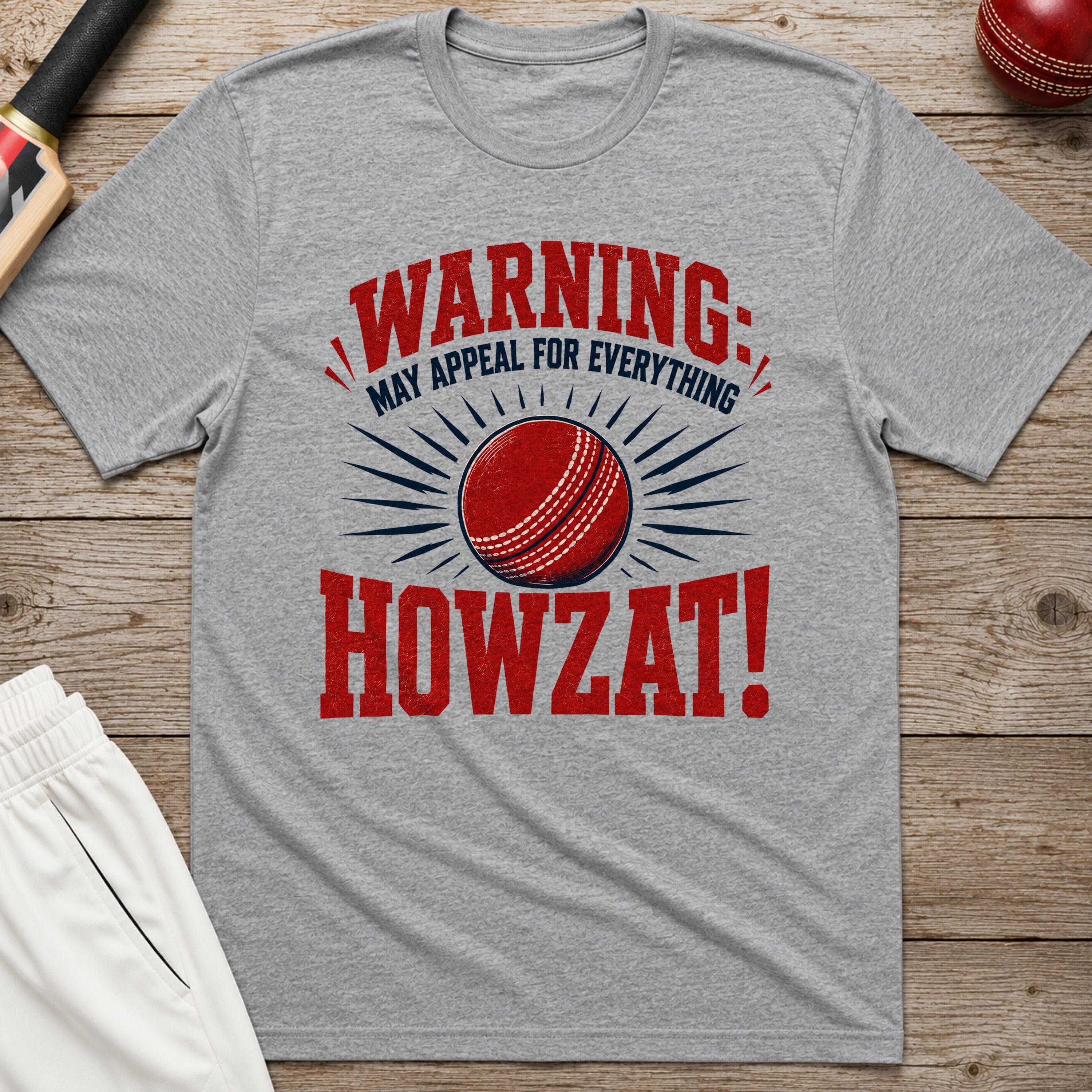 Warning May Appeal For Everything T-Shirt - Sport Grey
