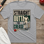 Straight Outta The Crease T-Shirt - Sport Grey