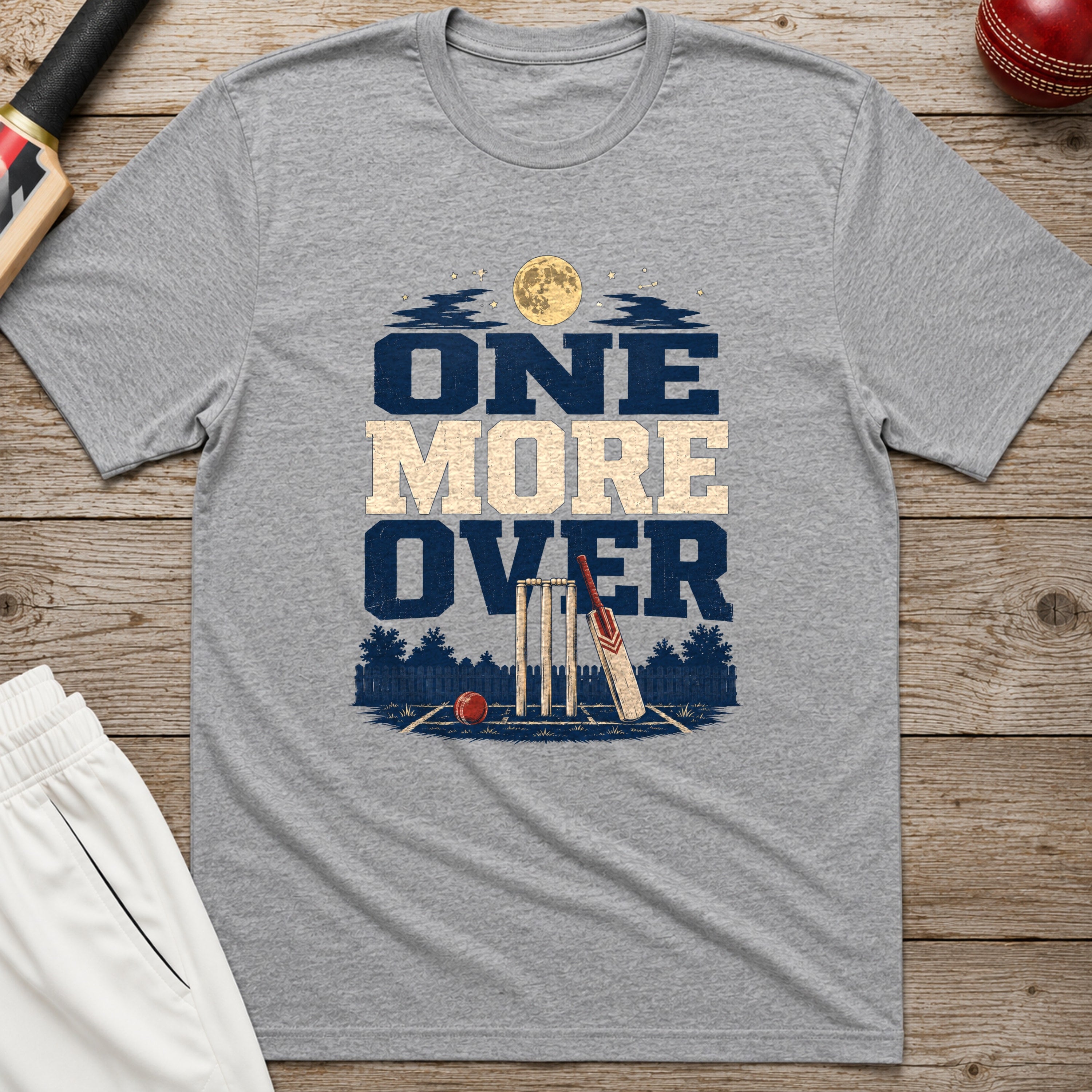 One More Over T-Shirt - Sport Grey