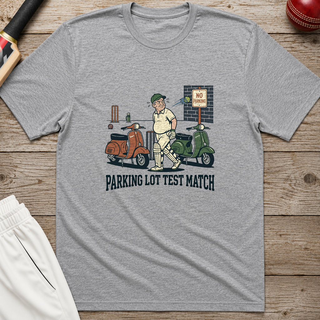 Parking Lot Test Match T-Shirt - Sport Grey