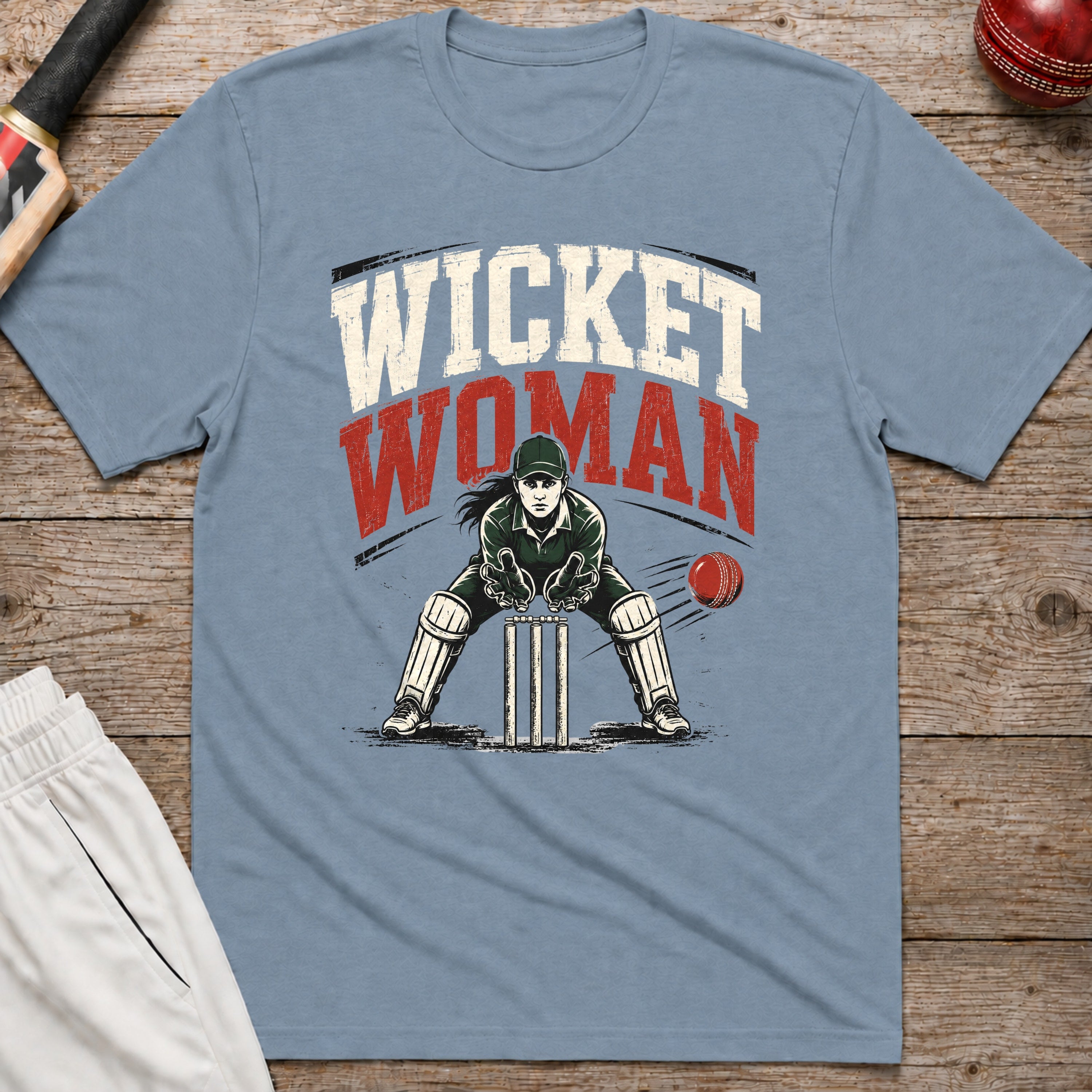 Wicket Woman T-Shirt - Stone Blue
