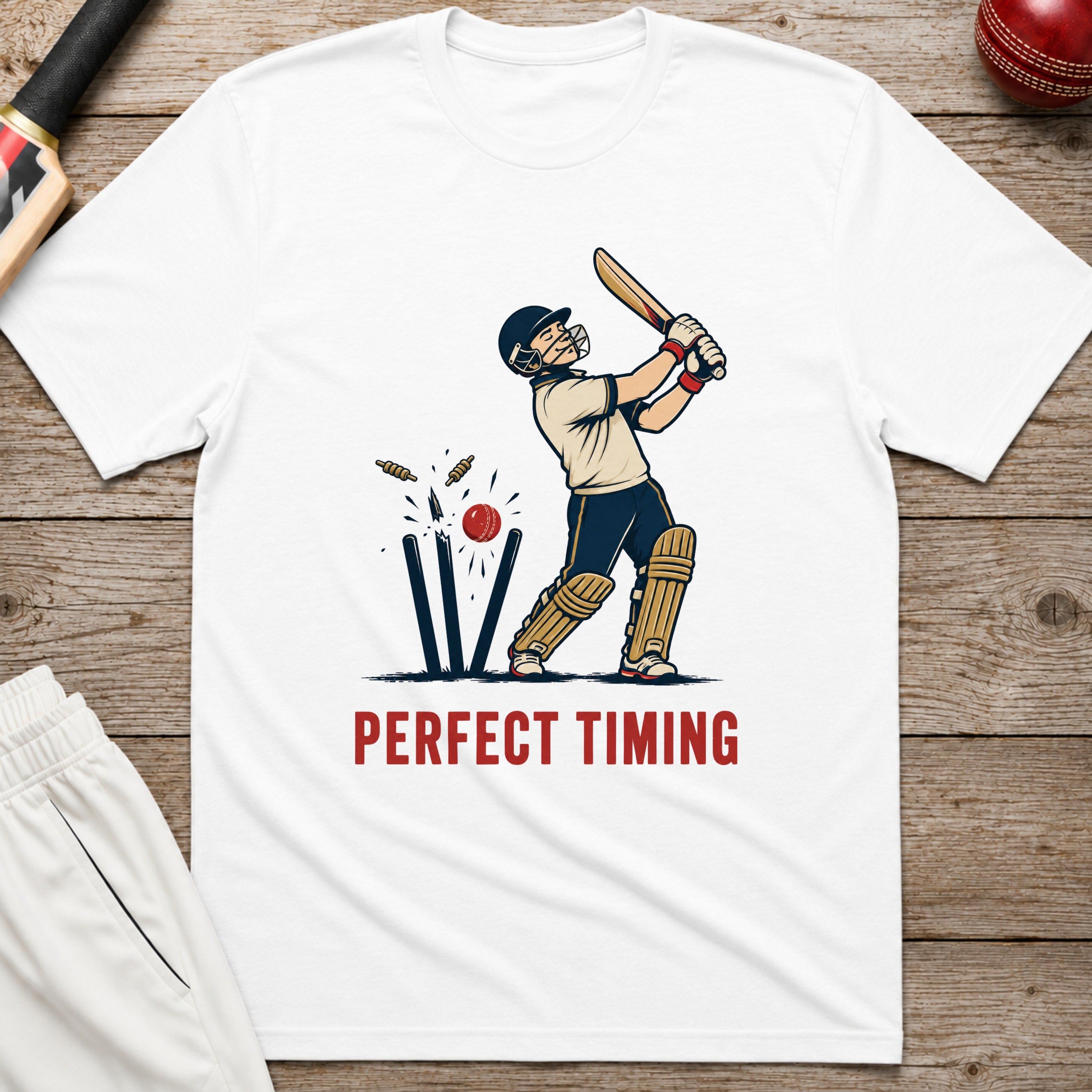 Perfect Timing T-Shirt - White