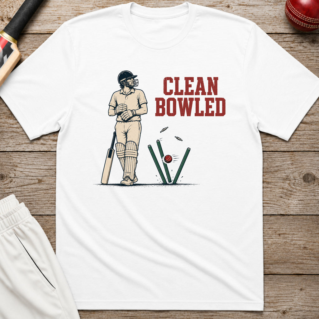 Clean Bowled T-Shirt - White