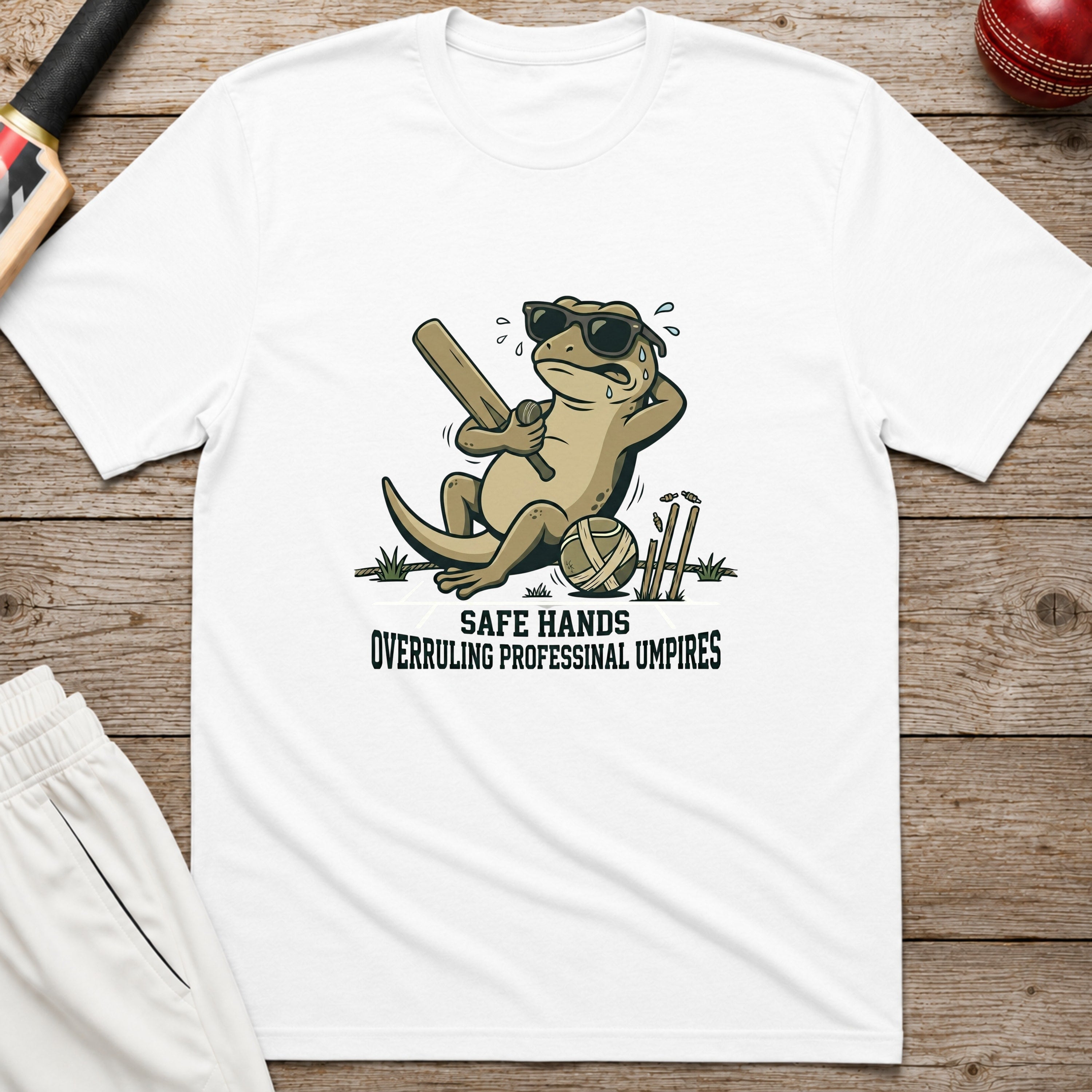 Safe Hands Alt T-Shirt - White