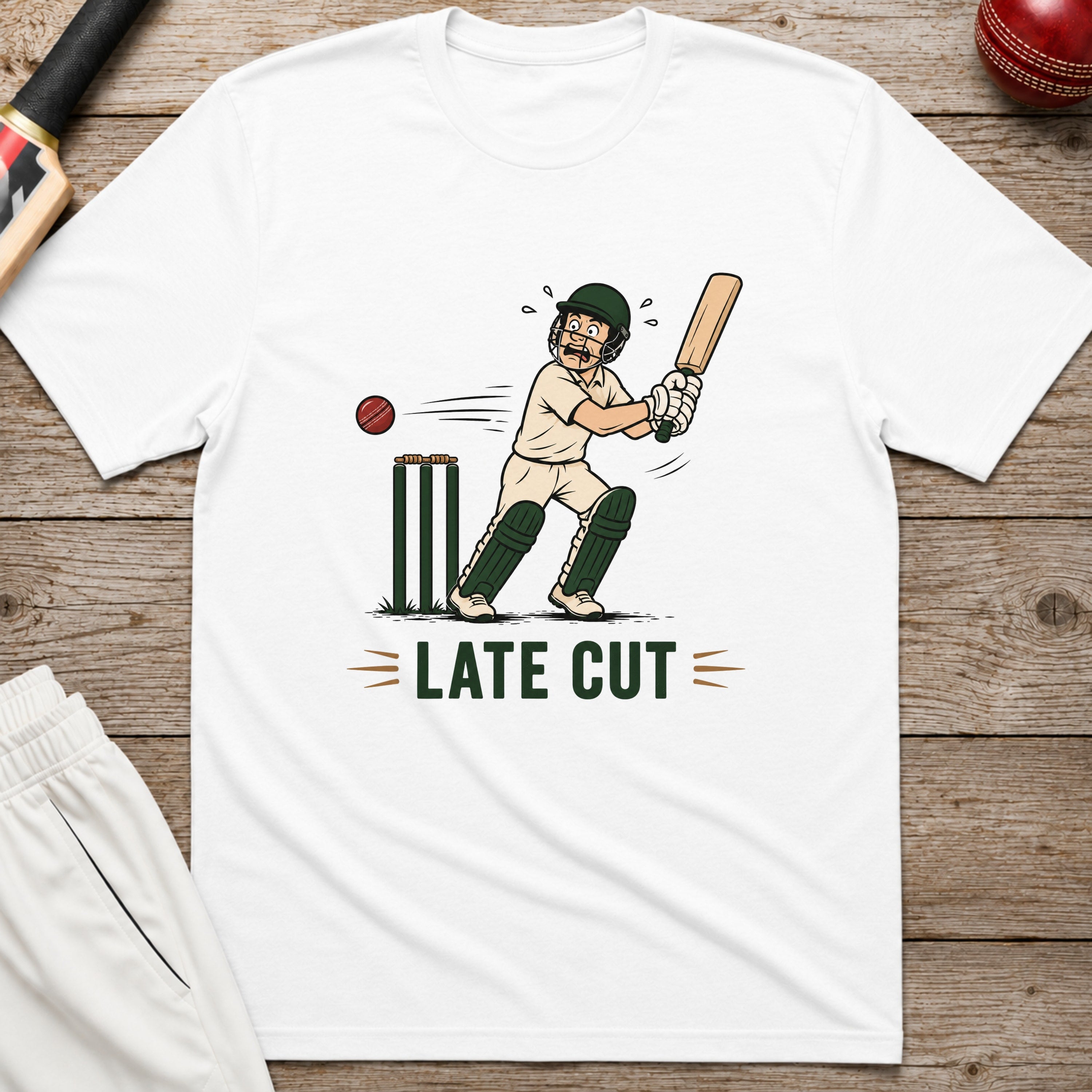 Late Cut T-Shirt - White