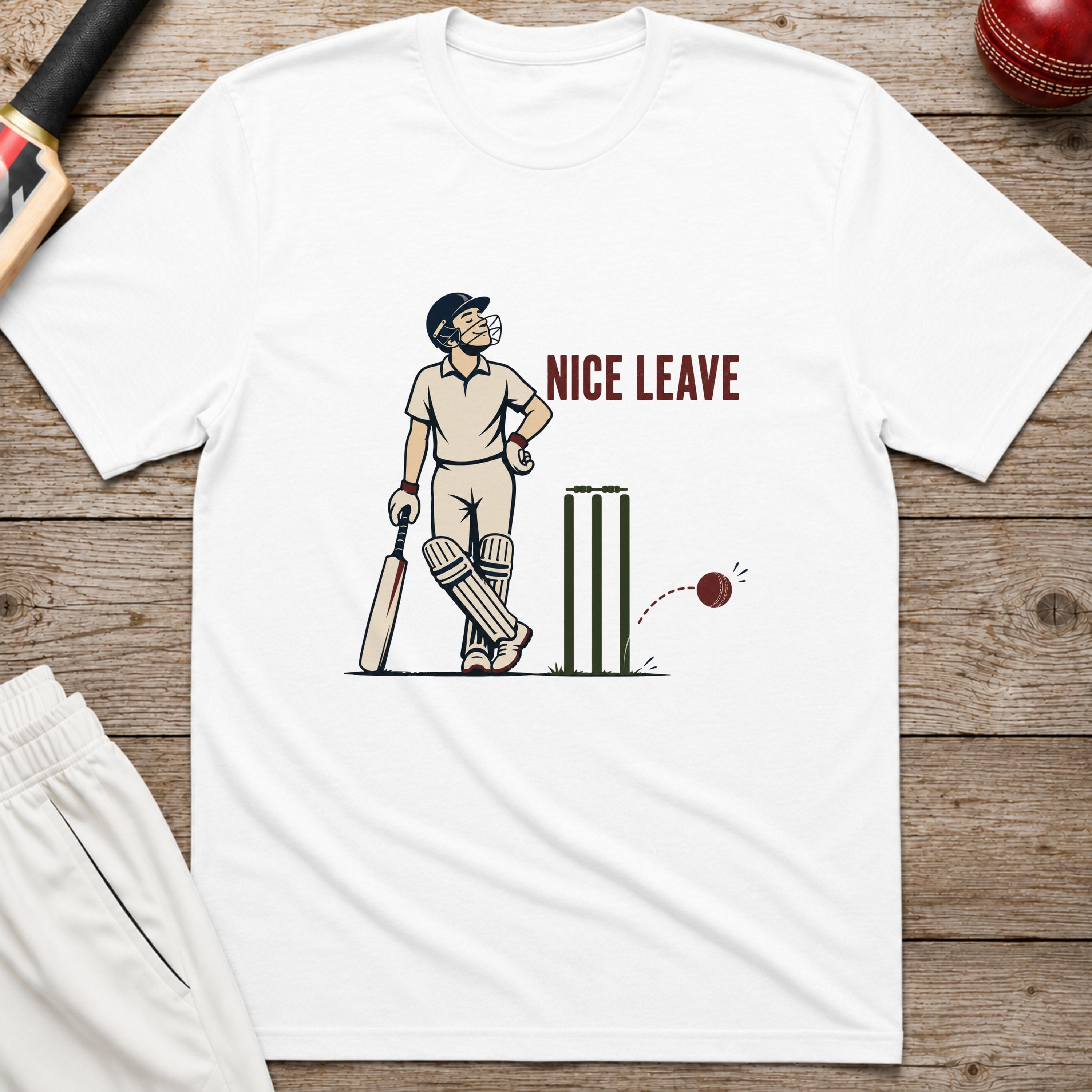 Nice Leave T-Shirt - White