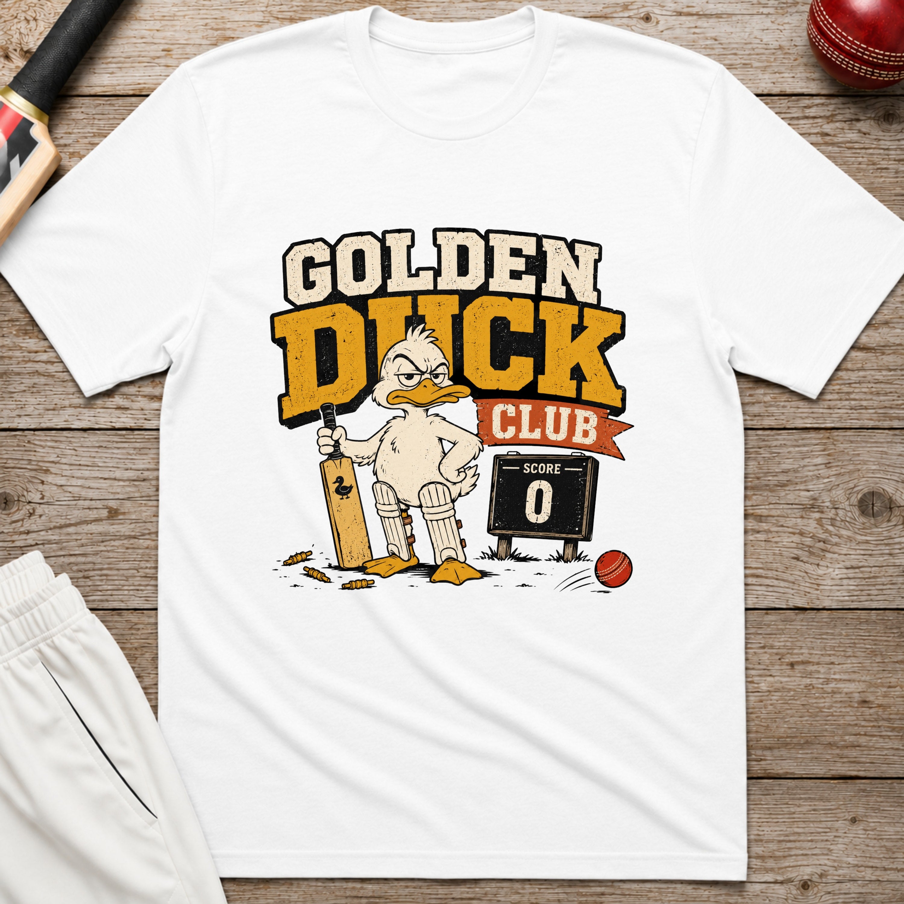 Golden Duck Club T-Shirt - White