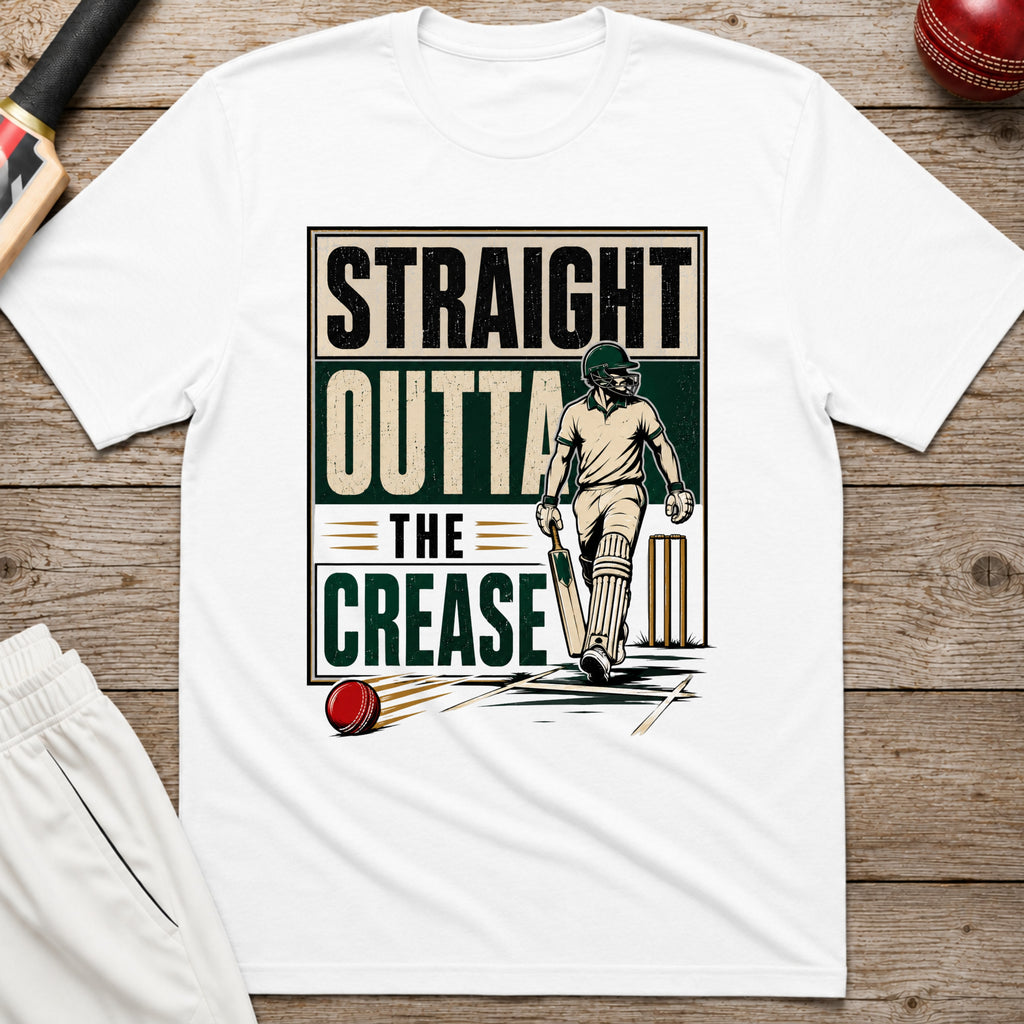 Straight Outta The Crease T-Shirt - White